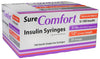 Allison Medical Sure Comfort U100 Insulin Syringes, SureComfort