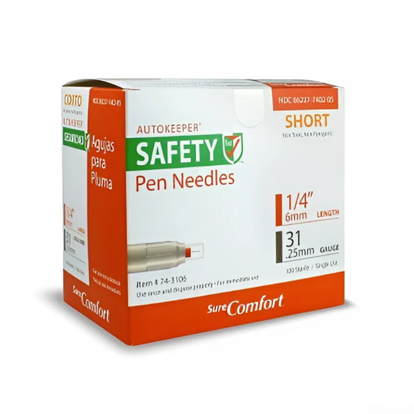 Allison Medical Sure Comfort Safety Pen Needles, SureComfort