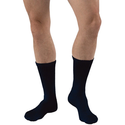 BSN Jobst SensiFoot Diabetic Crew-Length Style, Mild Compression Socks, 8-15 mmHg, Latex Free