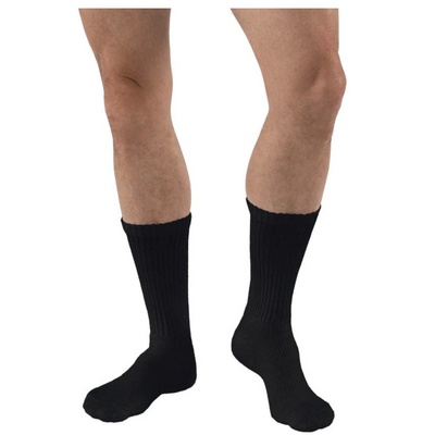 BSN Jobst SensiFoot Diabetic Crew-Length Style, Mild Compression Socks, 8-15 mmHg, Latex Free