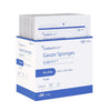Box of Cardinal Health Curity Gauze Sponges on a white background