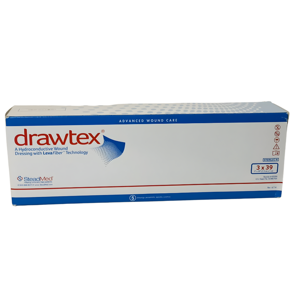 SteadMed Drawtex Hydroconductive Wound Dressing Roll with LevaFiber Technology
