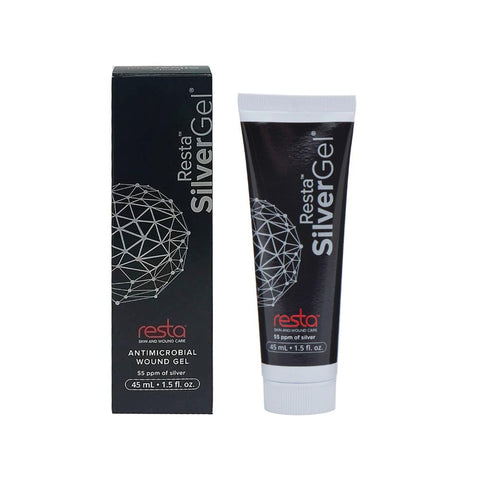 Resta SilverGel Clear Antimicrobial Skin and Wound Gel