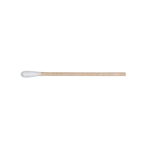 Puritan 3" Non-Sterile Standard Cotton Swab with Wooden Handle, 0.188" (4.775 mm) Tip Diameter, Regular Cotton Tipped Applicator