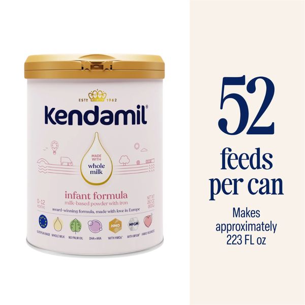 Kendamil Classic Baby Formula Powder for Infants 0–12 Months