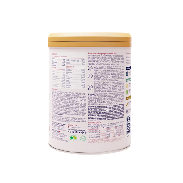 Kendamil Classic Baby Formula Powder for Infants 0–12 Months