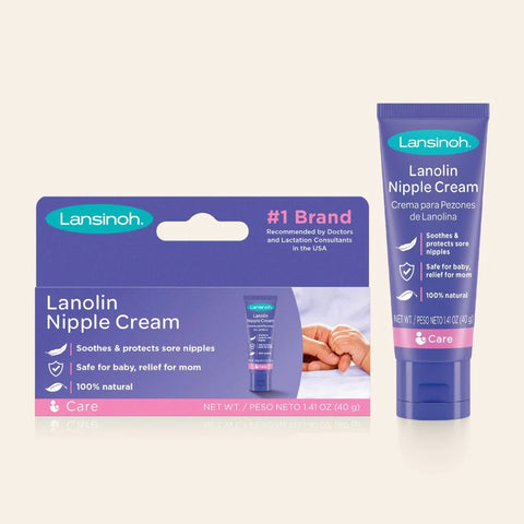 Lansinoh Labs HPA Lanolin Nipple Cream, Hypoallergenic with 100% Ultra Purified Lanolin, 10020