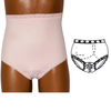 OPTIONS Ladies' Ostomy Support Undergarment with Split-Lace Crotch and Built-In Barrier