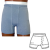 OPTIONS Men's Boxer Brief Ostomy Support Undergarment with Built-In Barrier