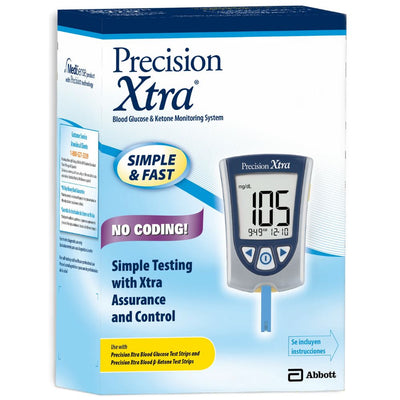 Abbott Precision Xtra Blood Sugar and Ketone Monitoring, Glucose Test Strips / Ketone Test Strips/ Meters / Monitoring Kits