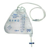 Amsino AMSure Urinary 2000 mL Drainage Bag, Anti-Reflux, T-Tap Drain, Pre-Pierced Sampling Port