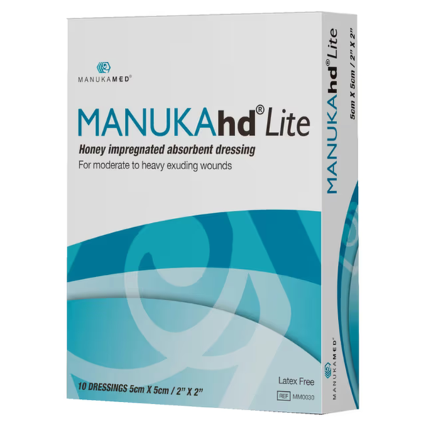 ManukaMed MANUKAhd Lite Honey Impregnated Gelling Fiber Wound Dressing