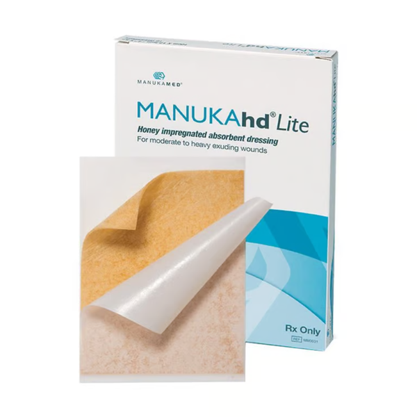 ManukaMed MANUKAhd Lite Honey Impregnated Gelling Fiber Wound Dressing