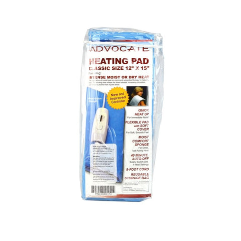 Advocate Heating Pad, Intense Moist and Dry Heat Pack