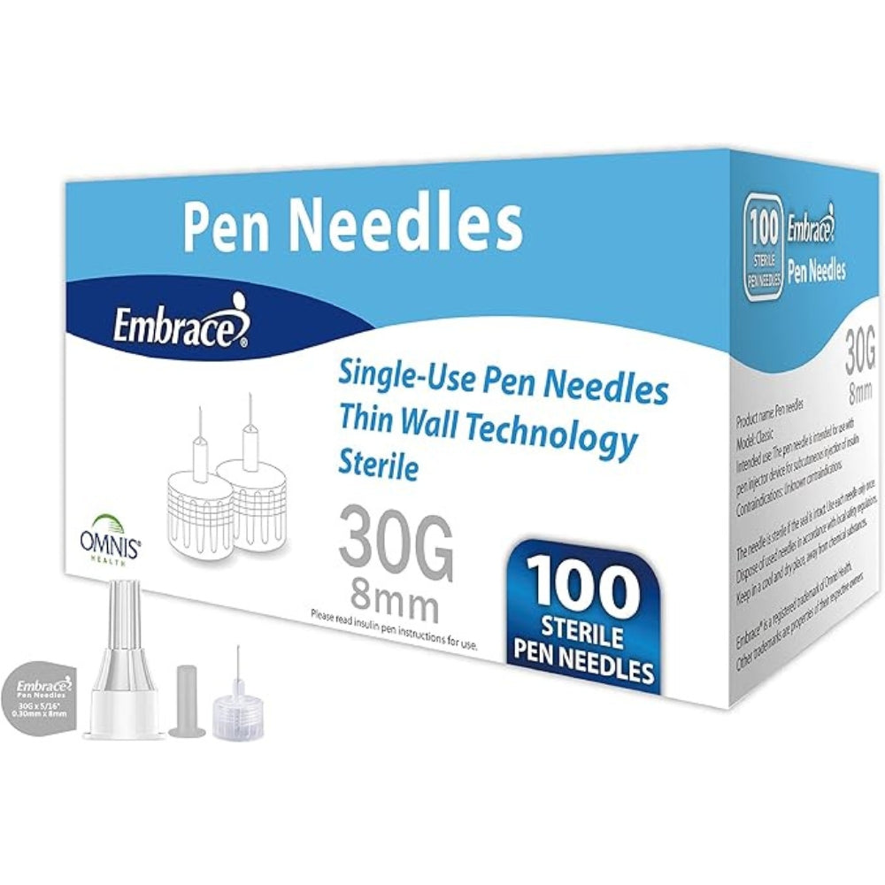 Omnis Health Embrace Pen Needles Omnis Health Embrace Pen Needles