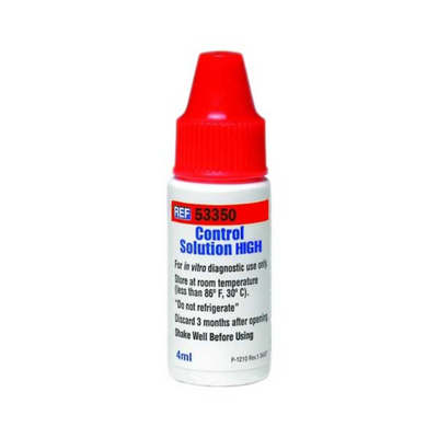 Prodigy Diabetes Care Blood Glucose Control Solution, Low & High Ranges, 4mL