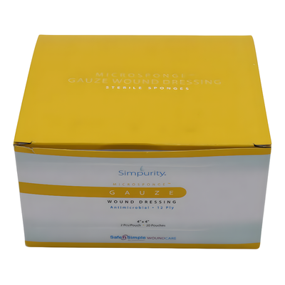 Safe n' Simple Simpurity Antimicrobial Gauze Sponge