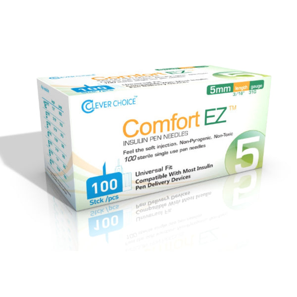 Clever Choice Comfort EZ Insulin Pen Needles