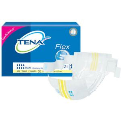 Essity Tena Flex Maxi Belted Incontinence Briefs, InstaDri Skin-Caring System, Moderate to Heavy Protection, 67838