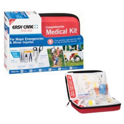 Adventure Easy Care Comprehensive First Aid Kit, 3" x 9.5" x 7"