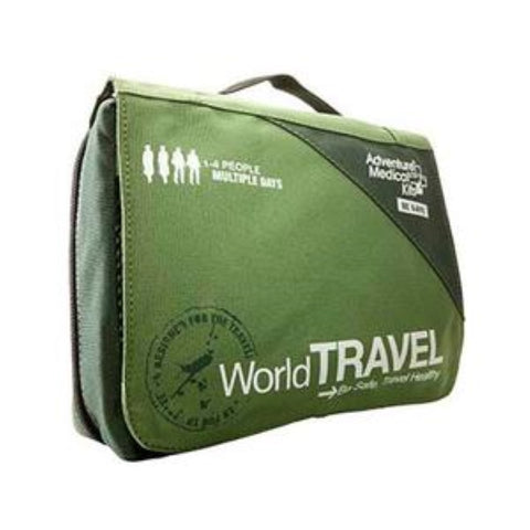 Adventure Medical Kits World Travel Medical Kit, 8" x 8-1/2" x 3-3/4", 1 lb Weight, For 1 to 14 Days