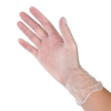 Total Dry Clear Vinyl Examination Gloves