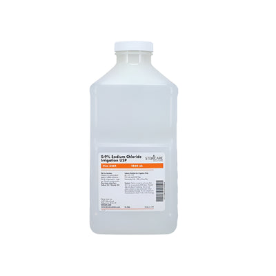 SteriCare Solutions Nurse Assist Medical Grade Normal Saline, 0.9% Sodium Chloride, 100 mL to 1000 mL