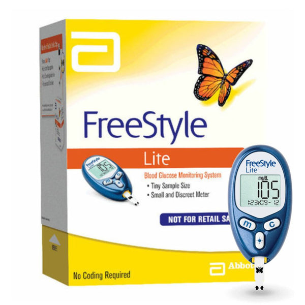 Abbott FreeStyle Freedom Lite and FreeStyle Lite Blood Glucose Meters, Test Strips & Kits, 70804, FreeStyle Lite Meter, Each