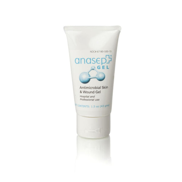 Anacapa Anasept Antimicrobial Skin and Wound Gel, 5015G, 1.5 oz Tube, Each