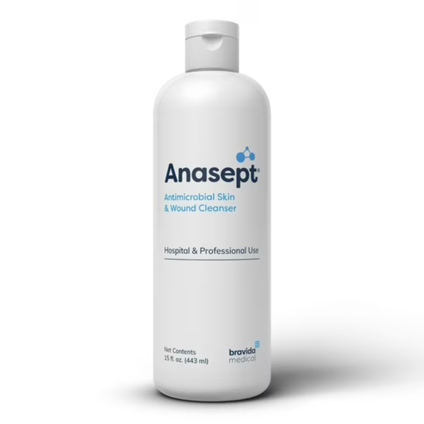Anasept Antimicrobial Skin and Wound Cleanser, 4016C, 15 oz (444 mL), Dispensing Cap