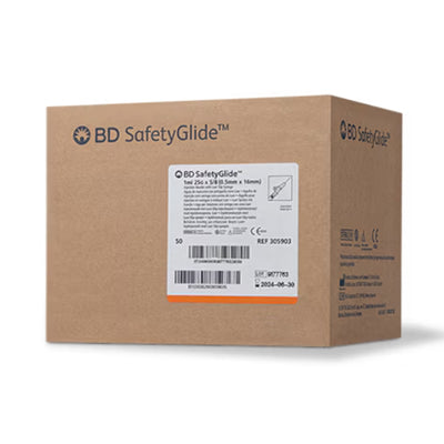 BD SafetyGlide U100 Insulin Syringes, Becton Dickinson
