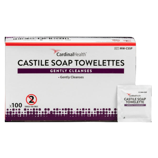 Cardinal Health Castile Soap Towelettes, MWCSSP