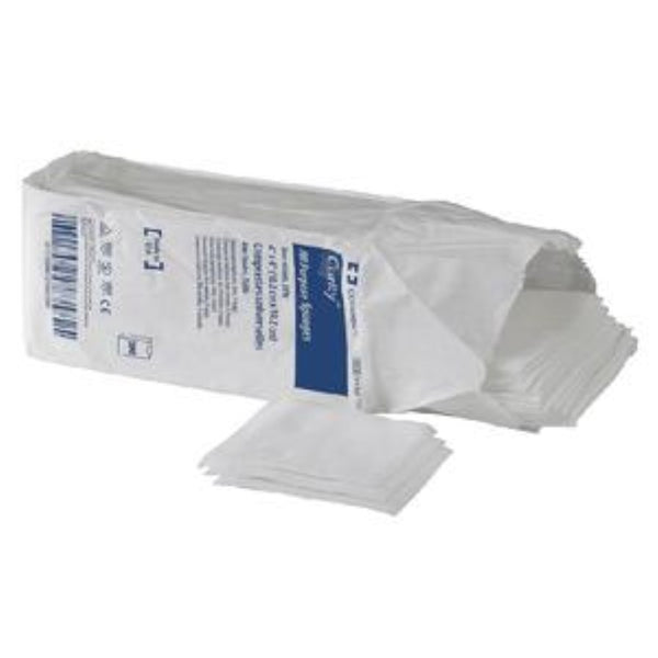 Cardinal Health Curity All-Purpose Non-Woven Sponges, Sterile and Non-Sterile, 2 in to 4 in, 3-Ply to 6-Ply