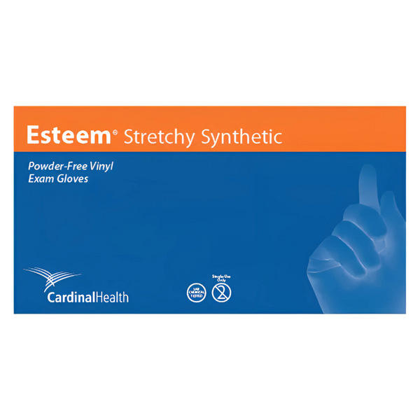 Cardinal Health Stretchy Synthetic Vinyl Examination Gloves