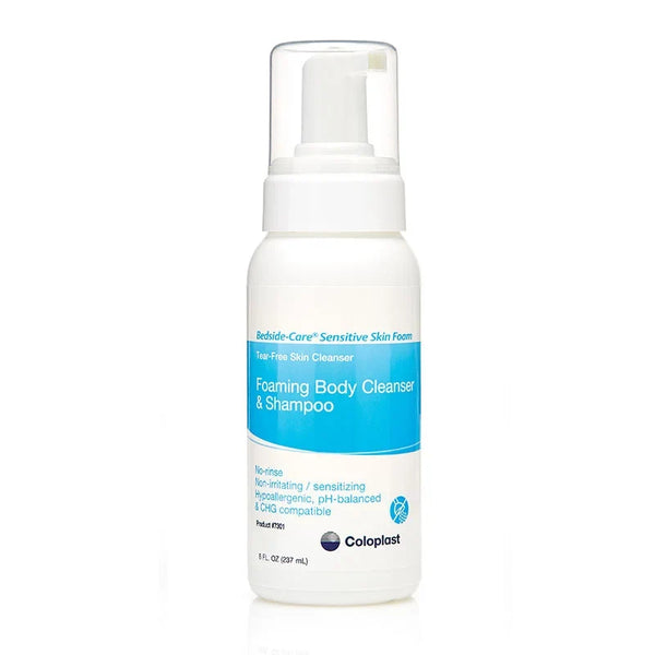 Coloplast Bedside-Care Sensitive Skin Foam Cleanser, 7300