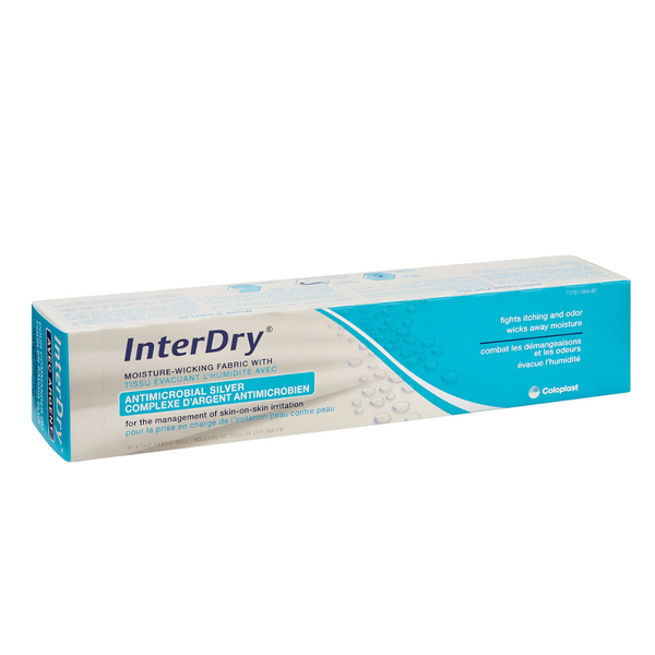 Coloplast InterDry Antimicrobial Silver Fabric for Intertrigo Management