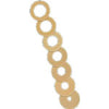 Cymed MicroDerm Plus Thick Hydrocolloid Washer, 78932, Thick washer, 1-1/4 in (32 mm) stoma, Box of 30