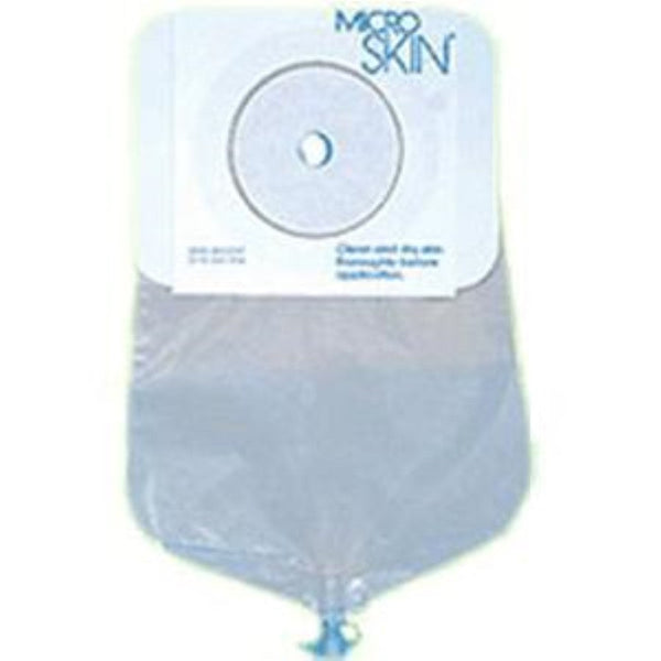 Cymed One-Piece 9 in Urostomy Pouch, 86300W, Thin washer, Cut-to-fit up to 1-3/4 in (45 mm), Clear, Box of 10