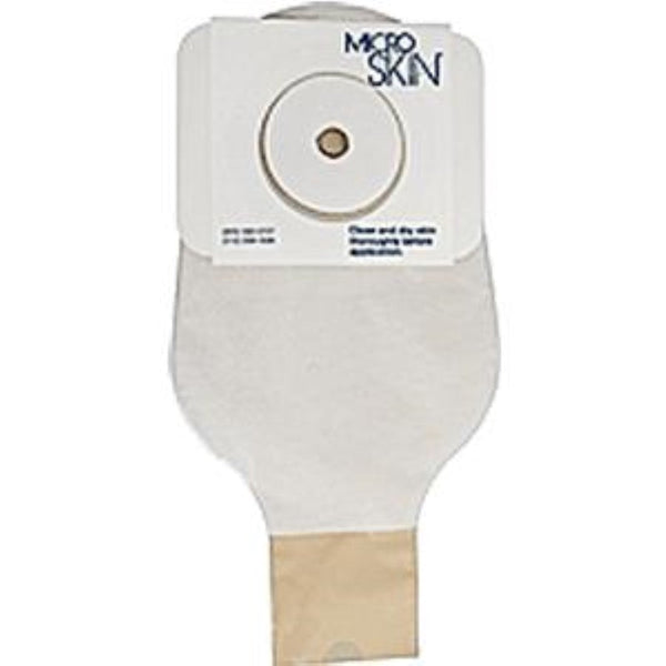 Cymed Two-Piece 11 in Tapered Drainable Pouch, 78445, Opaque, 11 in tapered pouch, Two-piece system, Box of 10