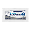 Dynarex DynaLube Lubricating Jelly, Sterile, Water Soluble, Greaseless, Unscented, 1250, 0.095 oz (2.7 g) Foil Packet