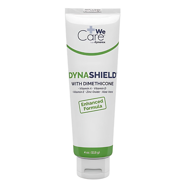 Dynarex DynaShield Skin Protectant with Dimethicone Cream, 4 oz Tube, 1199, 4 oz. (113g) Tube