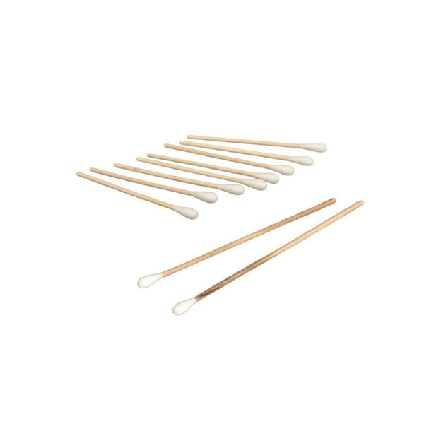 Dynarex Sterile Cotton Tipped Applicator, 6 in, Wooden Stick, 4305