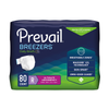 First Quality Prevail Breezers Adult Briefs, PVB016, Regular, 40 in to 49 in (101.6 cm to 124.5 cm) Waist, Case of 80