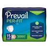 First Quality Prevail Per-Fit Adult Briefs, PF014, XLarge, 59 in to 64 in (149.9 cm to 162.6 cm) Waist