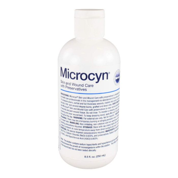 Microcyn Skin and Wound Care Solution with Preservatives