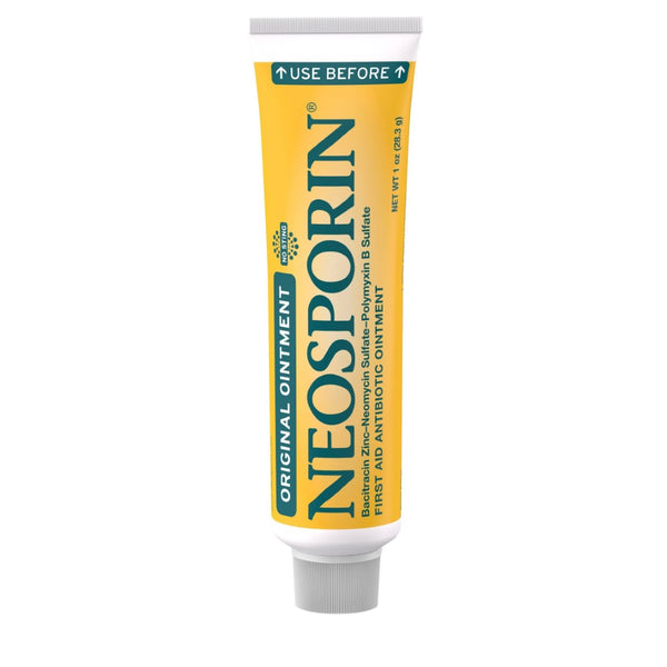 Neosporin Original Triple Antibiotic First Aid Ointment, 23737, 1 oz (28.3 g) Tube