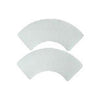 Nu-Hope Pink Adhering Tape Strips, 2337, Long/Wide Oval, 1 in H x 5-1/4 in W, 50/Pkg
