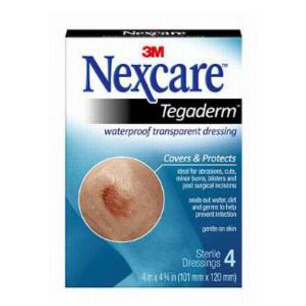 3M Nexcare Tegaderm Transparent Dressing, Latex-Free, H1626
