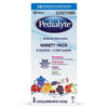 Abbott Pedialyte Electrolyte Powder Pack, Fruit Punch, Grape, Apple and Strawberry Flavor Variety