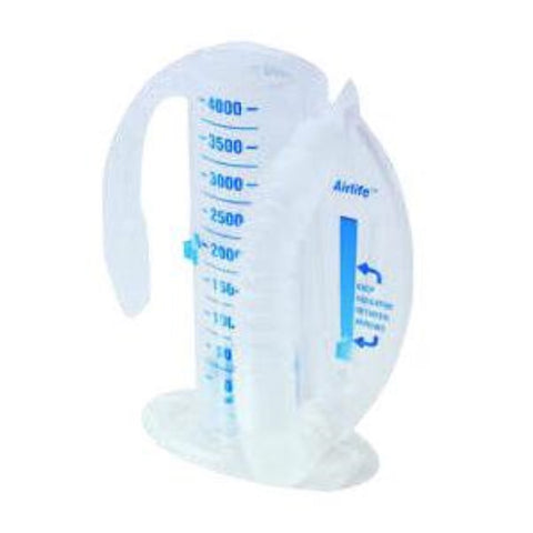 CareFusion AirLife Volumetric Incentive Spirometer with One-Way Valve 4000mL